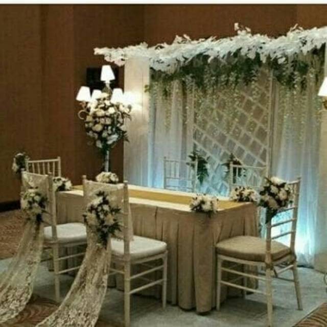 20 Trend Terbaru Backdrop Akad Nikah Di Rumah  Stylus Point