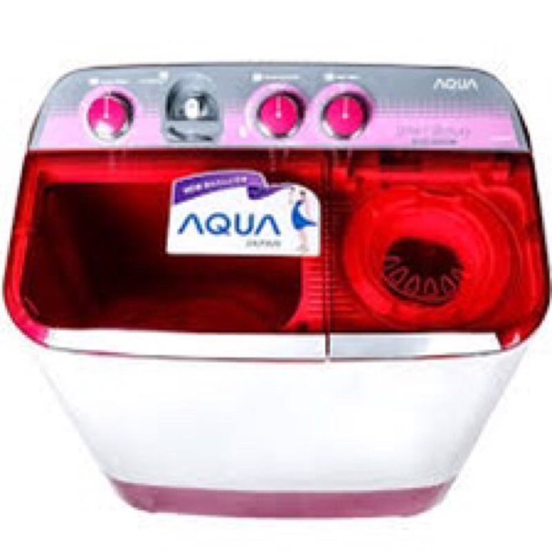 Mesin cuci AQUA 2 tabung - QW 880XT series Hijab