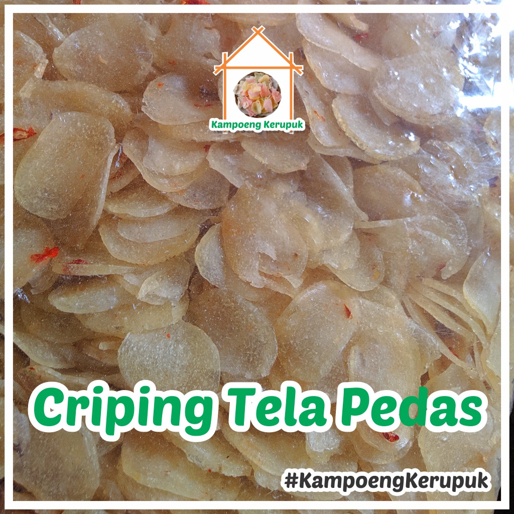 

Krecek / Kerupuk Mentah Criping Tela Pedas