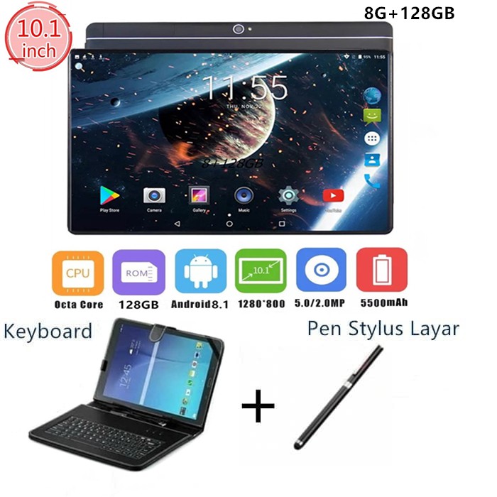 Jual Teclast P80h 8 Inch Android 7 0 Tablet Pc Mtk8163 64bit Quad Core 1 3ghz Wxga Ips Screen 1gb Ram 8gb Rom Wifi Gps Bluetooth 4 0 Online Desember 2020 Blibli