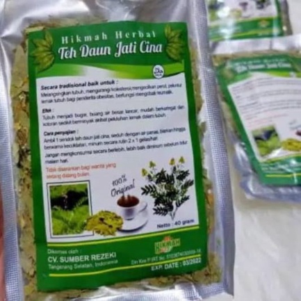 OBAT PELANGSING PENURUN KOLESTEROL HERBAL TEH DAUN JATI CINA Limited