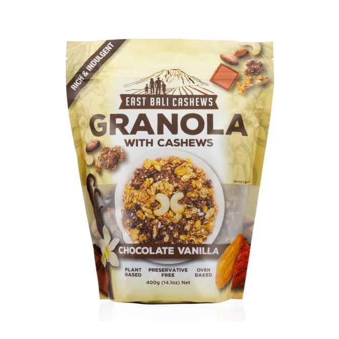 

Promo!! East Bali Cashew Granola Chocolate Vanilla | Granola Cokelat Vanila