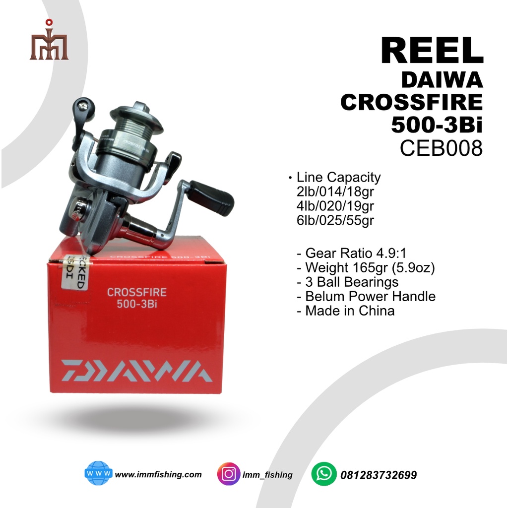 REEL DAIWA CROSSFIRE 500-3Bi