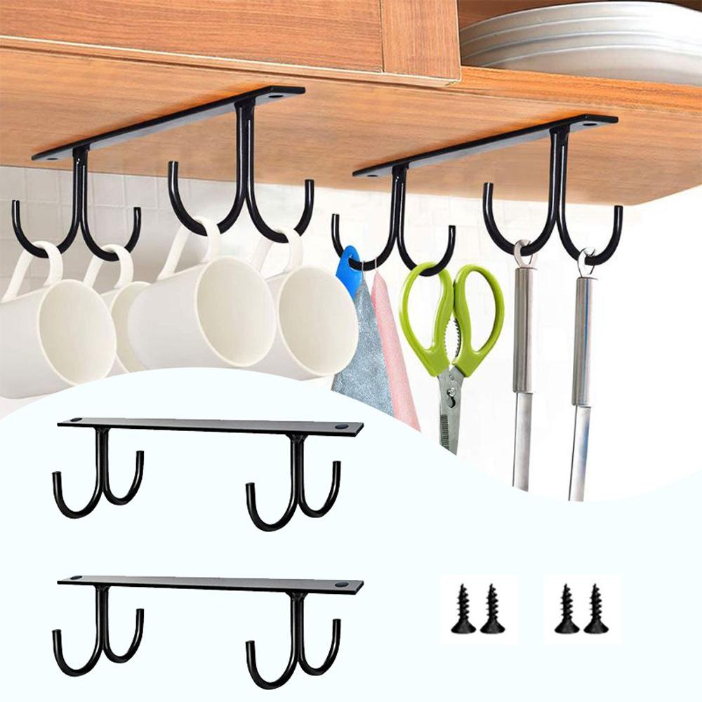 Rebuy Cup Hanger Nyaman Organizer Serbaguna Lemari Tempat Gelas Cangkir Kopi