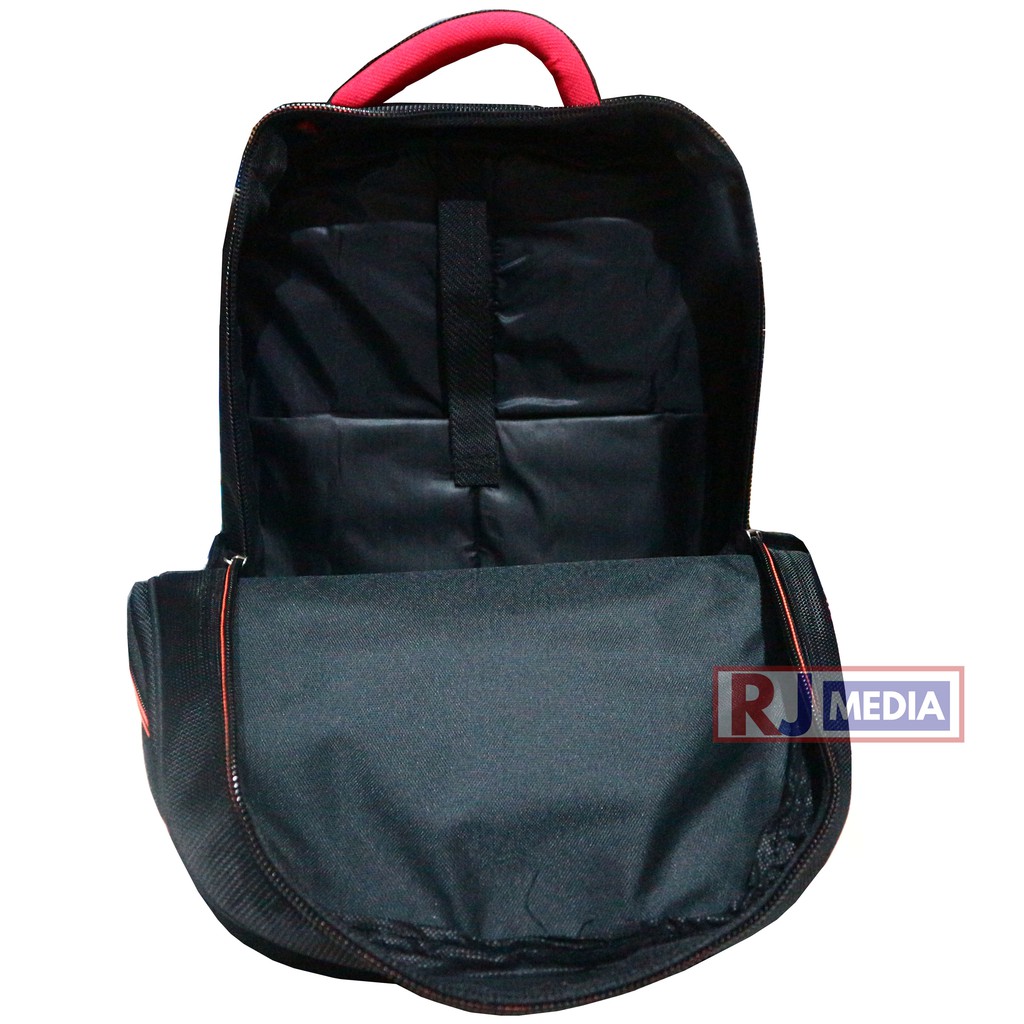 Tas Ransel Laptop In Polo Alfito Motif Panah Merah Elegant Stylish Backpack Sekolah SD SMP SMA Kuliah Kerja Free Raincover Tas Ransel Impor Kualitas Tinggi