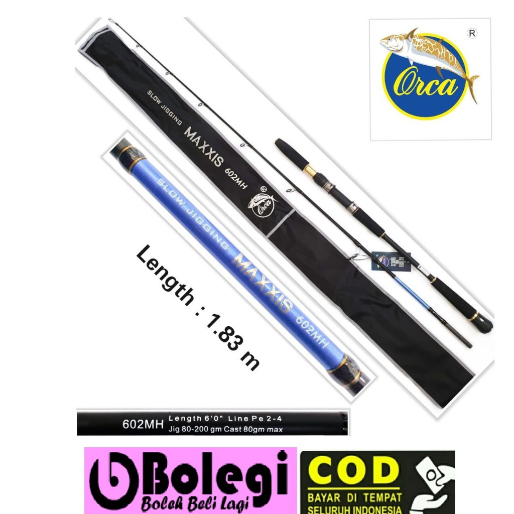 JORAN JIGGING ORCA MAXXIS 602MH CARBON PANCING