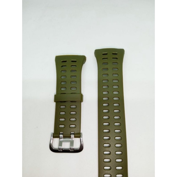 tali jam tangan skmei 1251 strap rubber jam skmei1250 jam skmei 1251 1250 hijau ijo