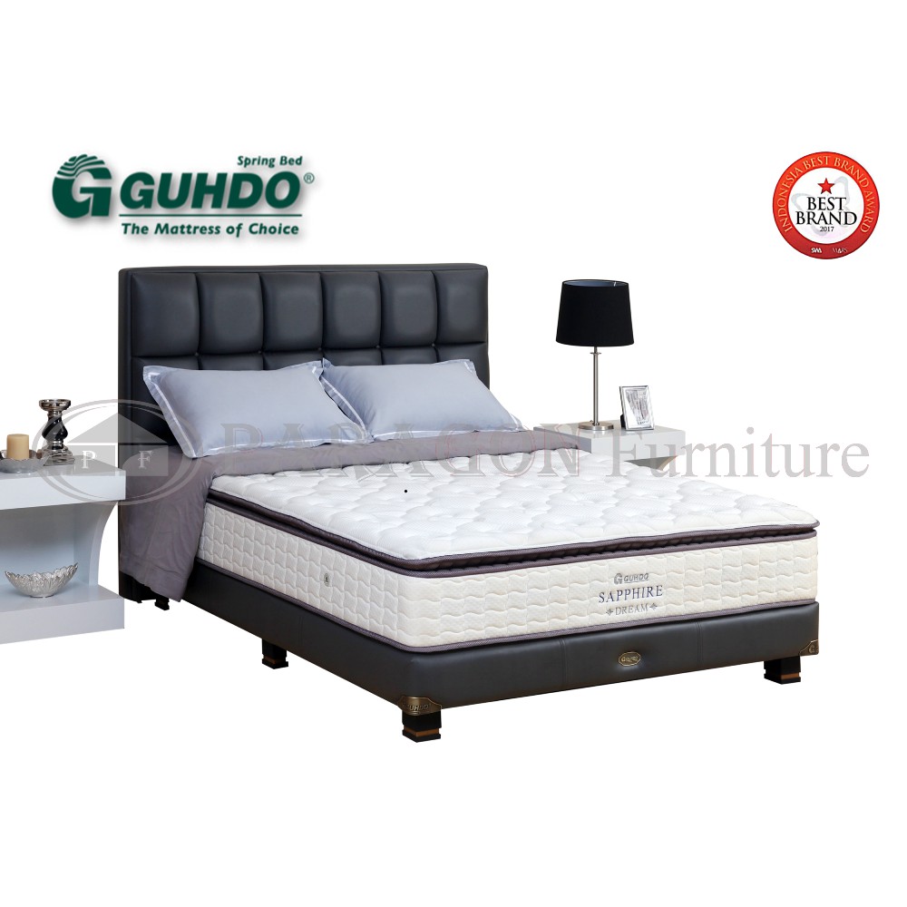 Spring bed Sapphire PT 140x200 Legacy style - Full set Guhdo