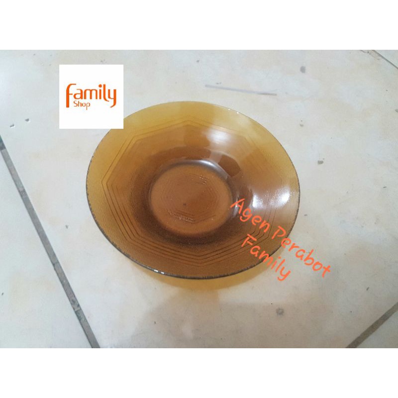 Piring Tatakan Kopi Teh / Piring Kaca Kecil 6" / Piring Beling