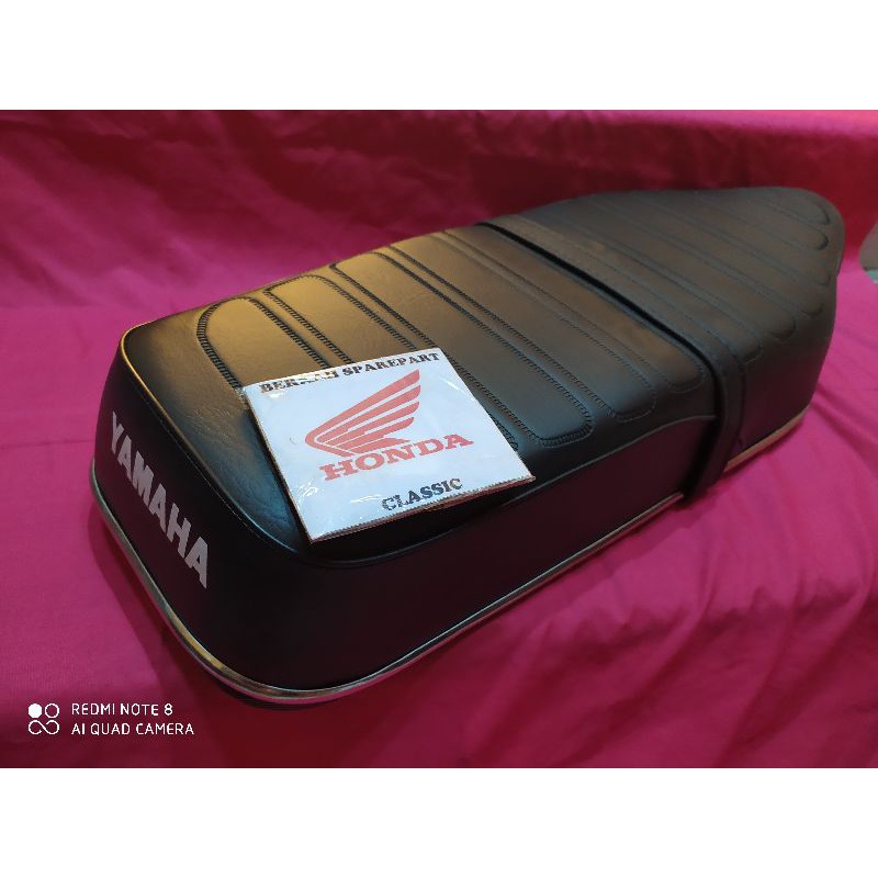jok sadel motor Yamaha v80 jok motor yamaha classic v80 v75