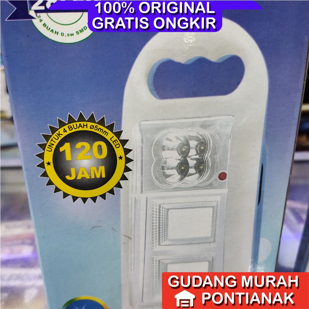 Emergency CMOS HK 400 U Lampu Darurat ASLI Tahan Lama dan Awet 400U