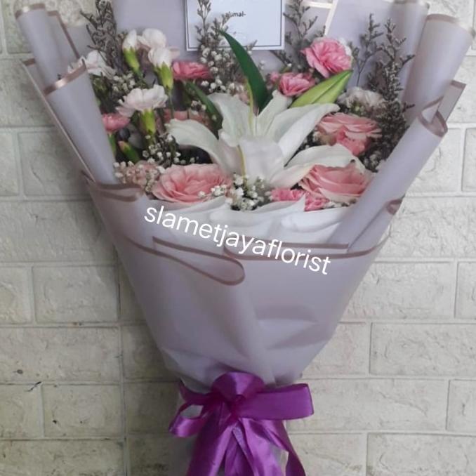 

BUKET BUNGA SEGAR/KADO ULTAH/WISUDA/VALENTINE /ANNIVERSARY DG654EAFVD