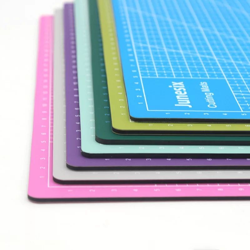 PVC Cutting Mat Alas Potong Size A3 A4 A5 Mini Colorfull Cutting Mat Self Healing Merk Random Kualitas Sama Bagus