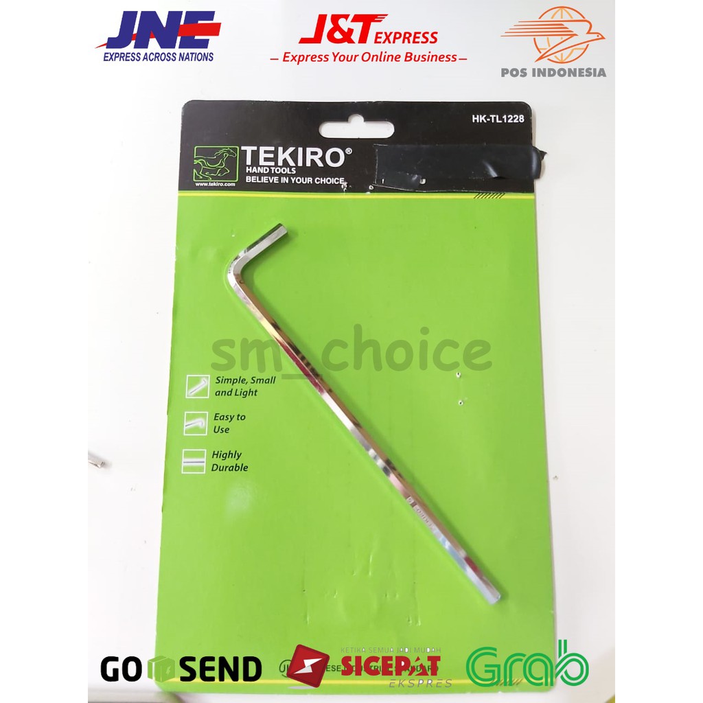 KUNCI L TEKIRO - KUNCI L 5.0 MM TEKIRO 1PCS