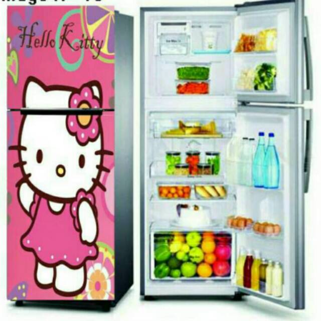 Sticker kulkas 2pintu