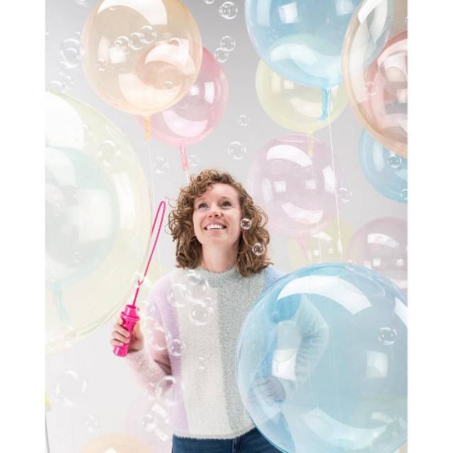 Balon LED/ BOBO Balon/ Balon Tumblr / Balon bening / BALON PLASTIK SAJA
