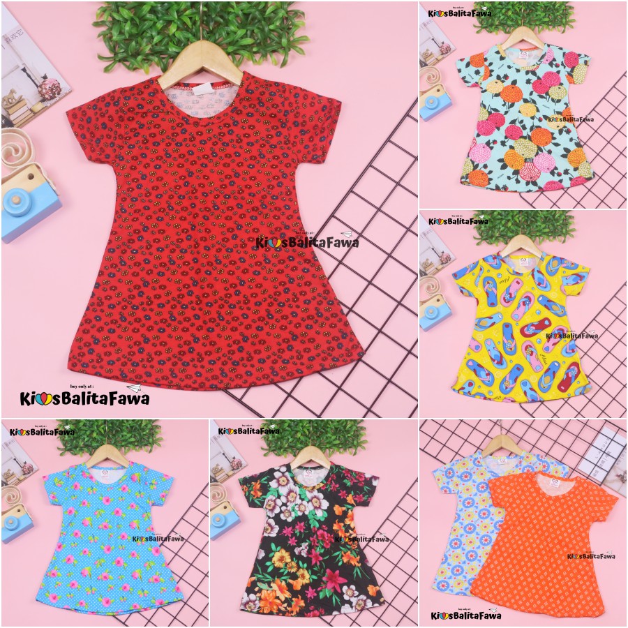 Dress Amirah uk 0-12 bln / Dress Lengan Dress Murah Dress Balita Dress Anak Cewek Dress Import Murah babycinnamon