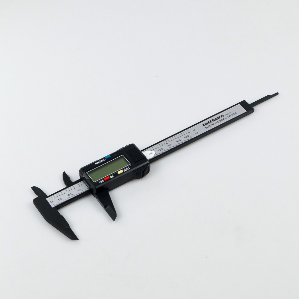 Taffware Jangka Sorong Digital Vernier Caliper with LCD Screen - JIGO-150 - Black