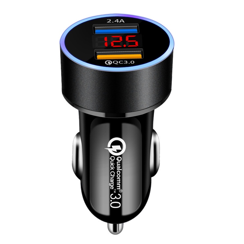 Car Charger Colokan Charger Mobil 2 Ports 3.1A 12V-24V Output AH044 - ACS