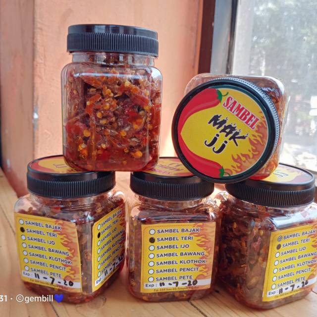 

Sambel Mak JJ / sambal pedas /sambel cumi