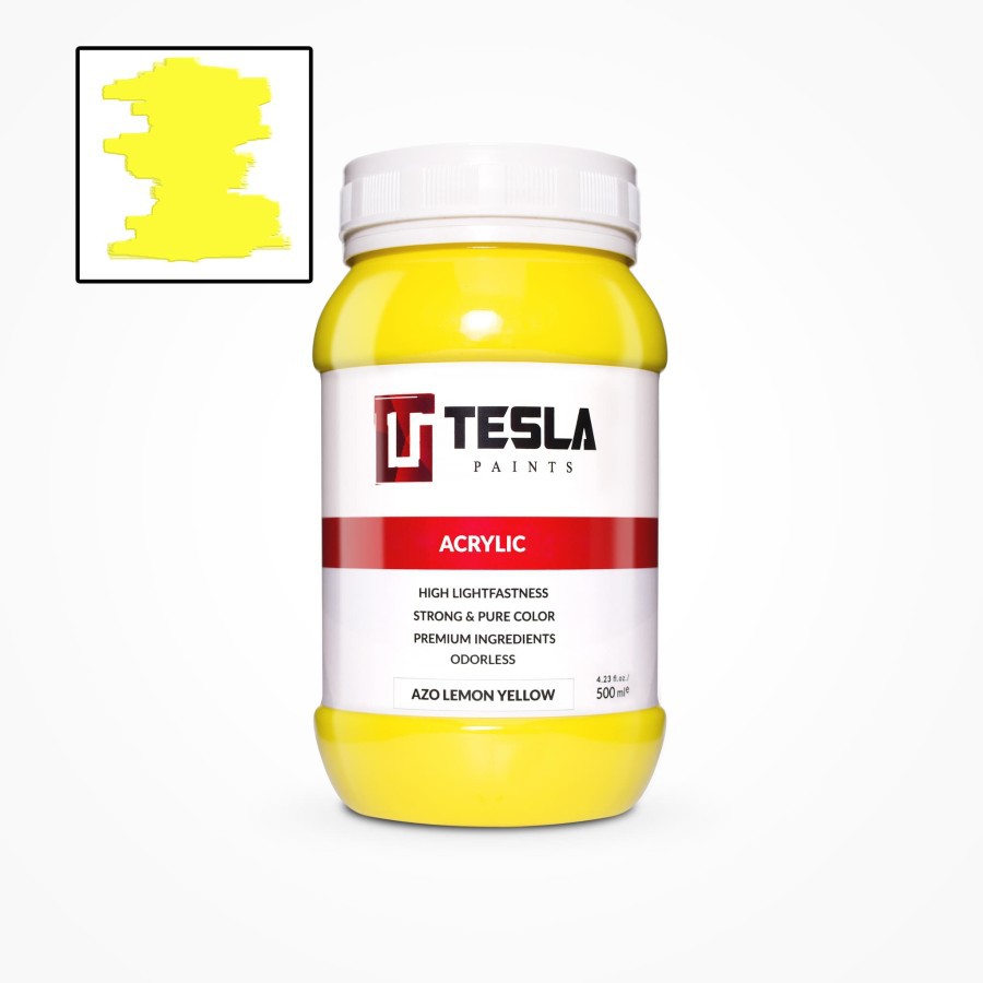 

Tesla Acrylic 500 ml Azo Lemon Yellow