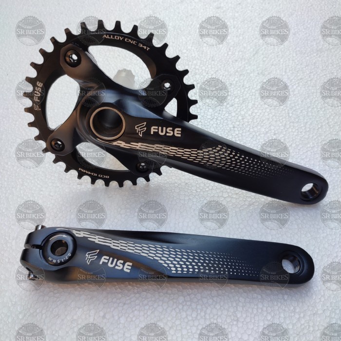 Crank Crankset Chainwheel SINGLE 32T / 34T HT 2 HOLLOWTECH 2 FUSE CR