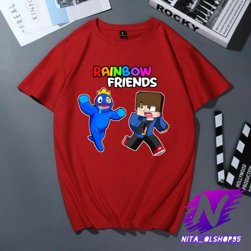 baju anak kaos anak rainbow friends roblox