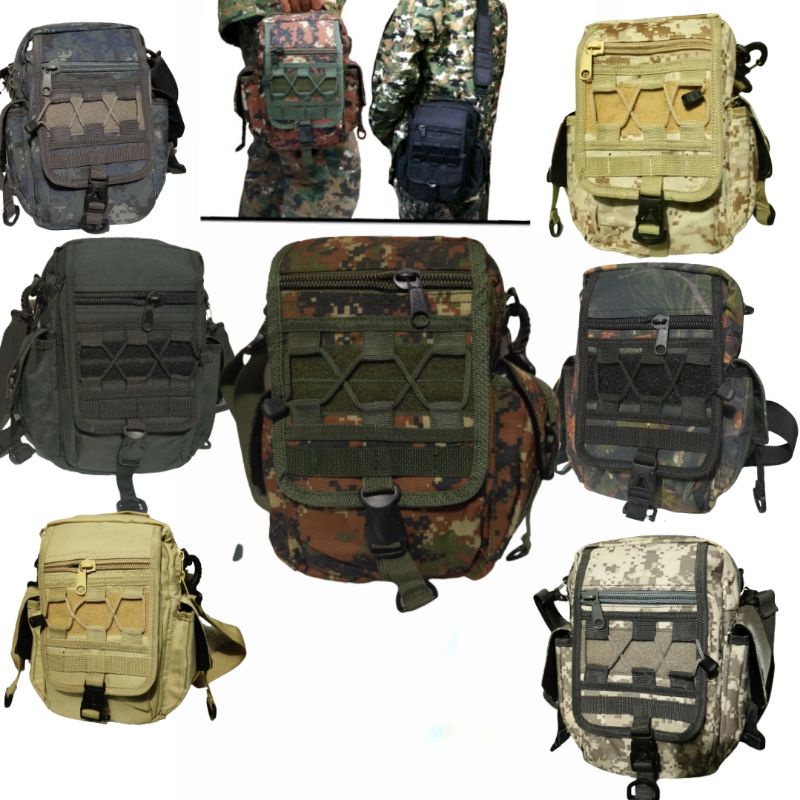 tas selempang tactical army combat 307