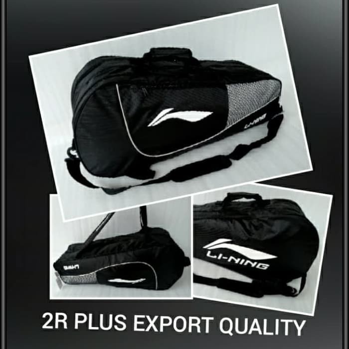 Order Langsung TAS RAKET RANSEL LINING 2R PLUS BULUTANGKIS Berkualitas