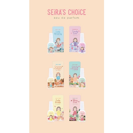 BUY1FREE1GIFT - SEIRA CHOICE Parfum Seira's choice 30 ml SPRAY BOTOL PLASTIK BPOM EDP PARFUME