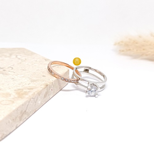 CINCIN NIKAH CUSTOM BERBAHAN PLATINUM DAN EMAS KUNING