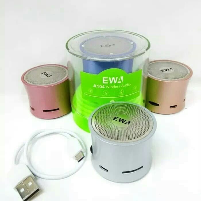 SPEAKER BLUETOOTH MINI EWA A104 ORIGINAL 100% PORTABLE SPEAKER EWA