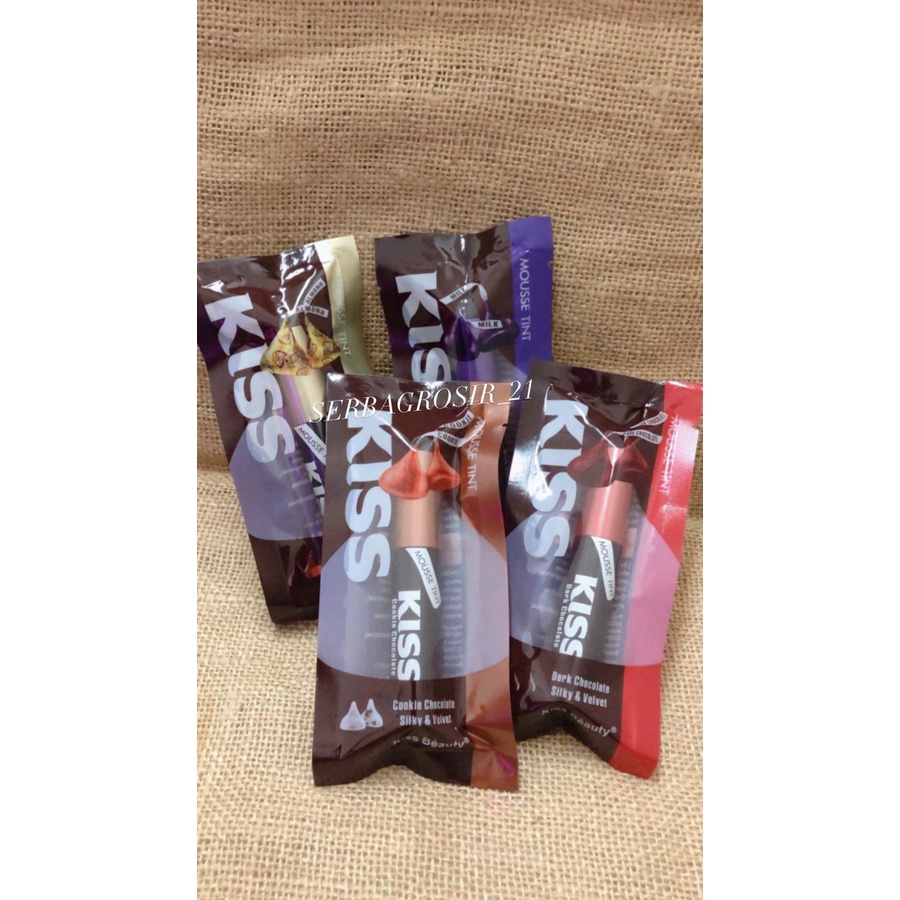 [PCS] LIPGLOSS KISS BEAUTY MILK CHOCOLATE SILKY VELVET 71029