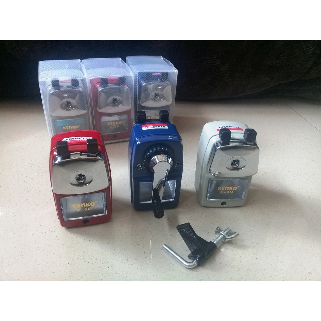 

Rautan Serutan Pencil Meja Sharpener Table Plain Mini - Kenko A-5M