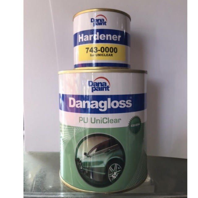 Clear Danagloss PU Uniclear 1 liter set Vernis Dana
