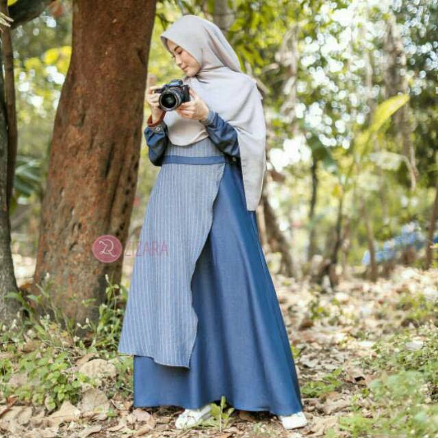 LIANY DRESS || Gamis Syari Original by ZIZARA