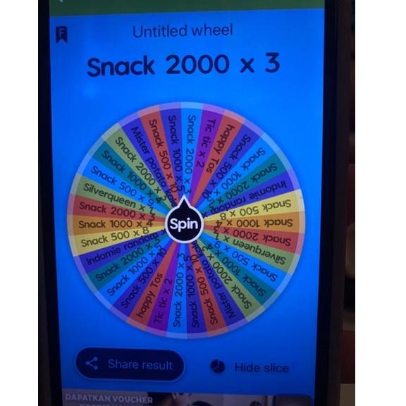 

Impor Terbaru // TnT spin snack viral 2022 5 x spin //Trend@ready