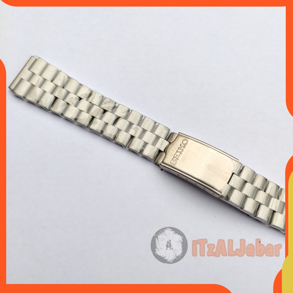 Tali jam tangan Seiko 19mm Stainless strap Tali jam Rantai Saiko 19mm