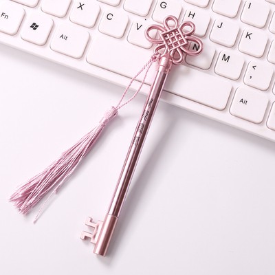 Pulpen Unik Kunci Antique Key PN0206-pink