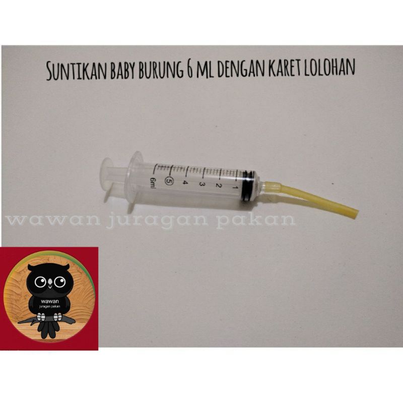 suntikan spet 6 ml, spet burung