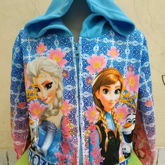 Jaketanak Jaket Anak Perempuan Jaketanakperempuan Jaketbayi Jaketmurah Cewe C86Z2  Jaket Frozen Fe