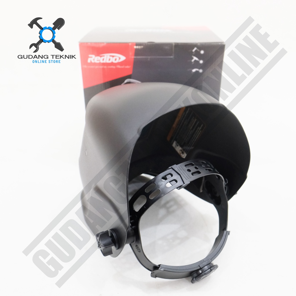 Helm Las Otomatis REDBO RB4300 / Kedok Las Otomatis Auto Darkening - Topeng Las REDBO RB 4300