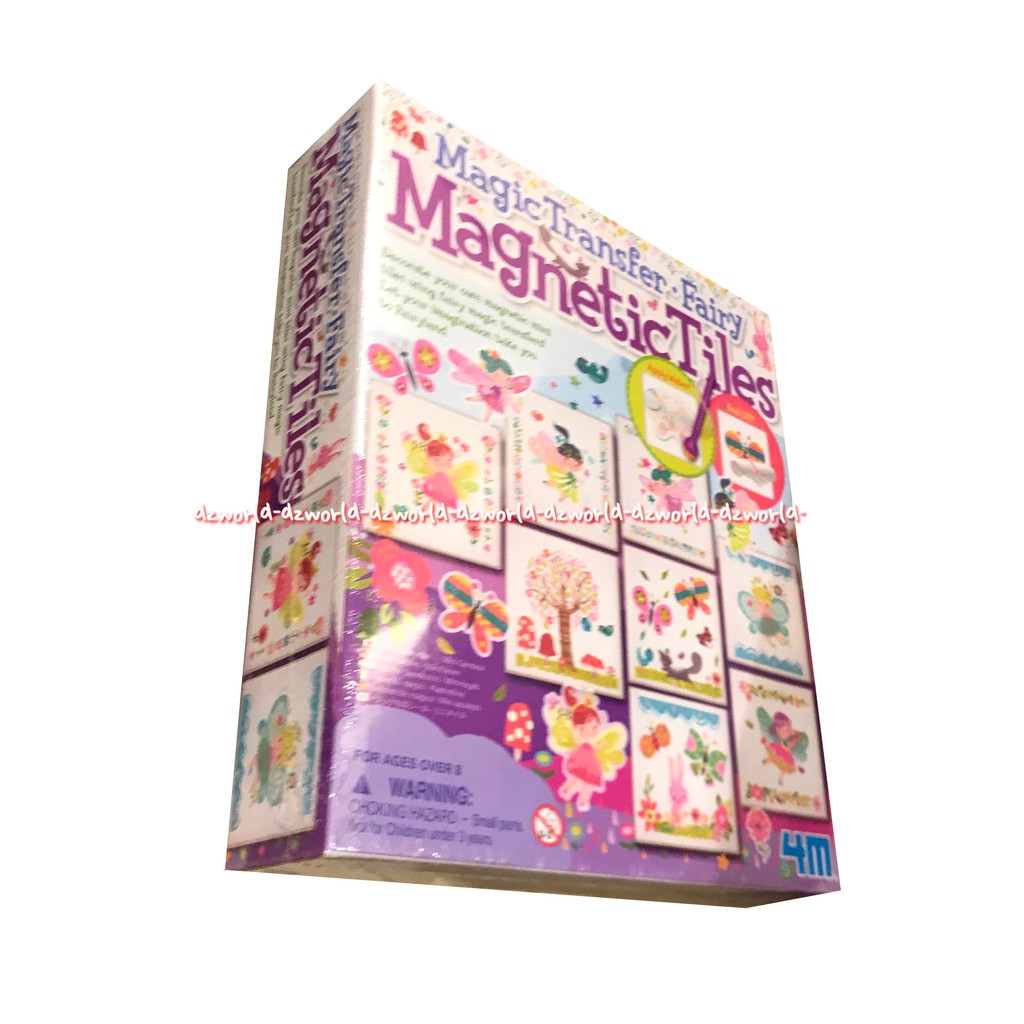 Magic Transfer Fairy Magnetic Tiles Mainan Dari Keramik