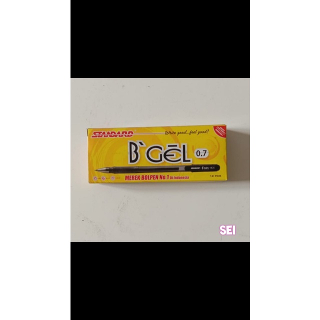 

PULPEN STANDARD B-GEL 0.7mm - BIRU 12pcs