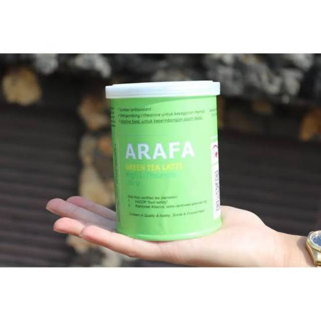 Arafa Green Tea Latte Organic Premium Quality 200 gram