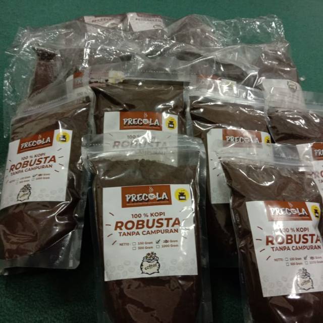 

Kopi Robusta asli lampung 100% asli