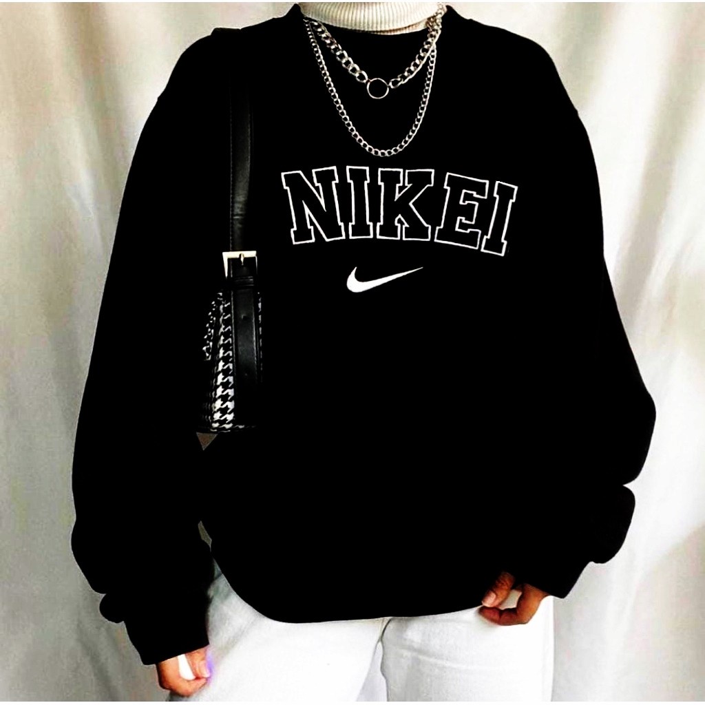 SWEATER NIK CREWNECK BAHAN BABYTERRY