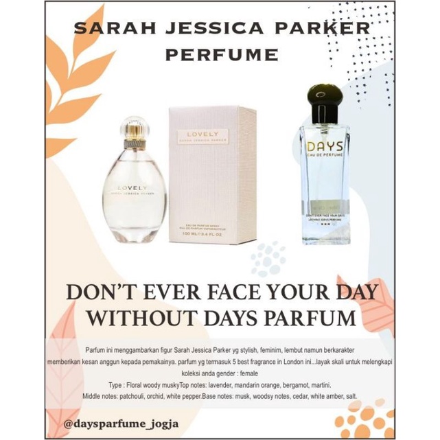 Days Parfume Jogja Sarah JP