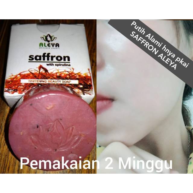 Sabun Saffron Pemutih Wajah Pemutih Kulit Wajah Sabun Muka Sabun Walet Pemutih Kulit Sabun Pemutih