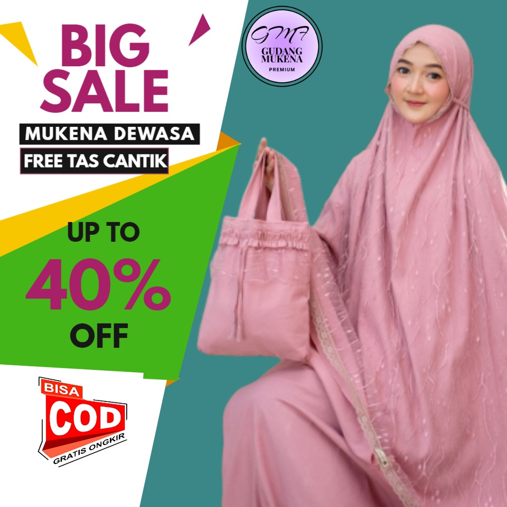 Mukenah Seserahan Mahar Pengantin Pernikahan Kado Hadiyah Ulang Tahun Hampers Wanita Dewasa Muslimah